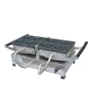 Calentador eléctrico flip pequeño gofres FY-2201-A comercial square creamer snack gofres horno Specification image